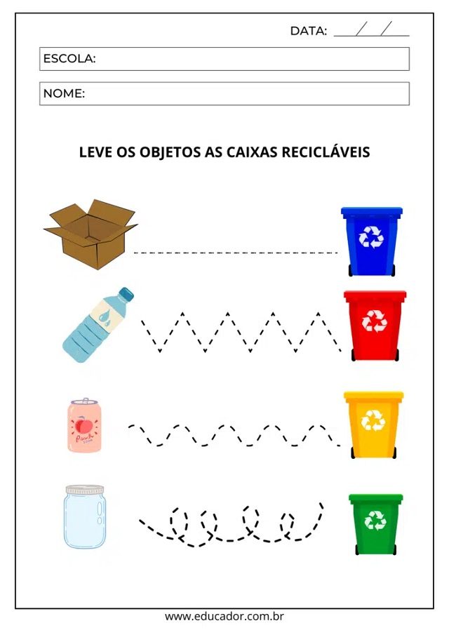 atividades do meio ambiente educação infantil