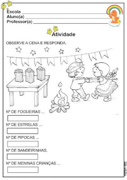 50 Atividades São João Educação Infantil para Baixar e Imprimir ...