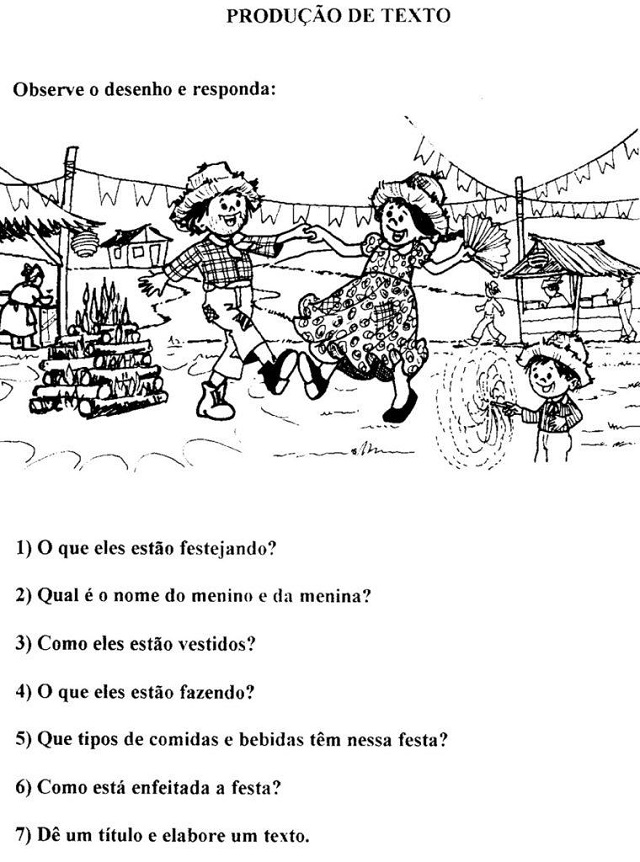 atividades festa junina educação infantil