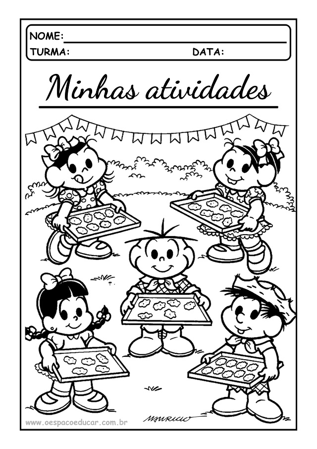 desenhos para colorir festa junina