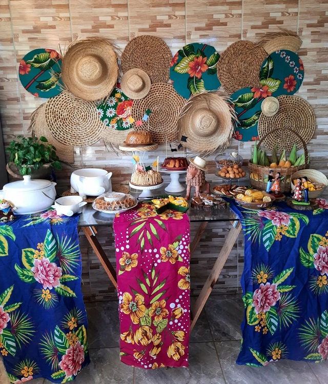 como fazer decoracao para festa junina