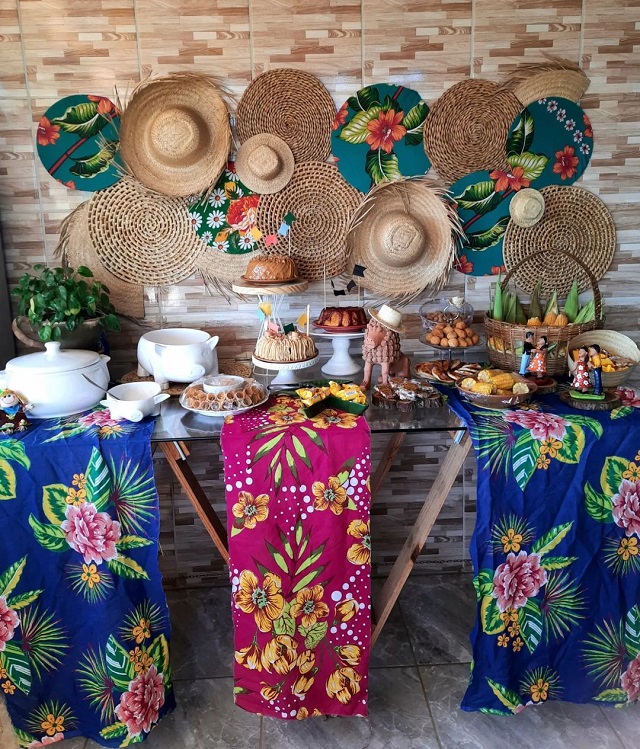 como fazer decoracao para festa junina