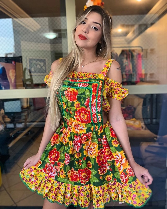 ideias de roupa para festa junina feminina