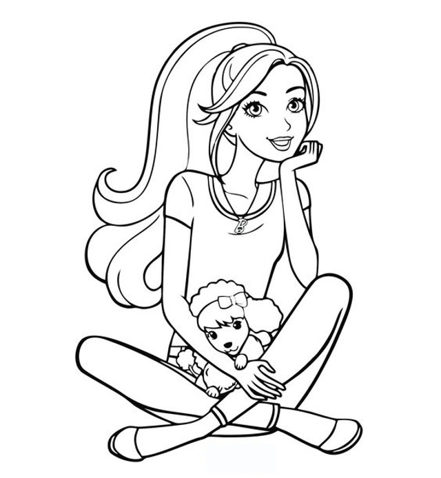 Desenhos para colorir - 50 opções para imprimir e é grátis!  Barbie  coloring pages, Princess coloring pages, Unicorn coloring pages