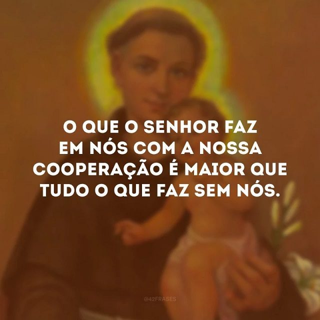 mensagem do dia de santo antônio