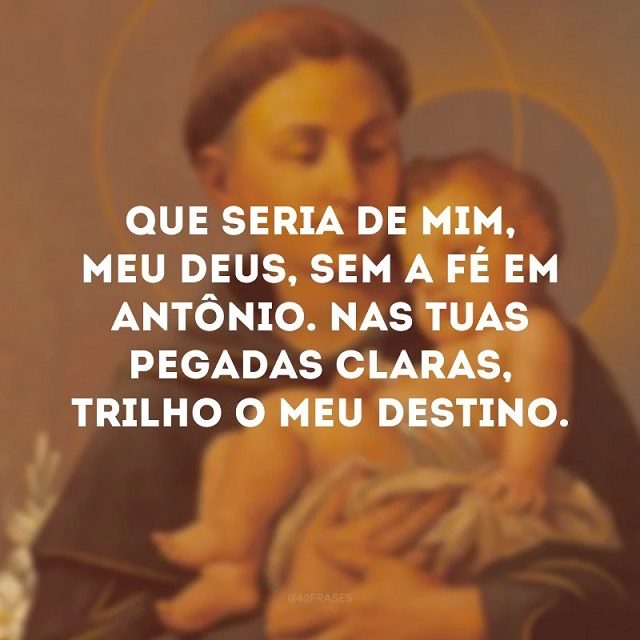 mensagem santo antônio