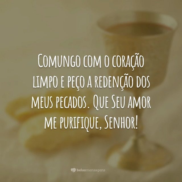 frases curtas corpus christi