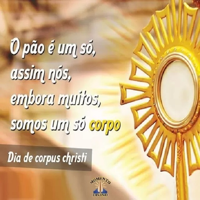 corpus christi mensagens