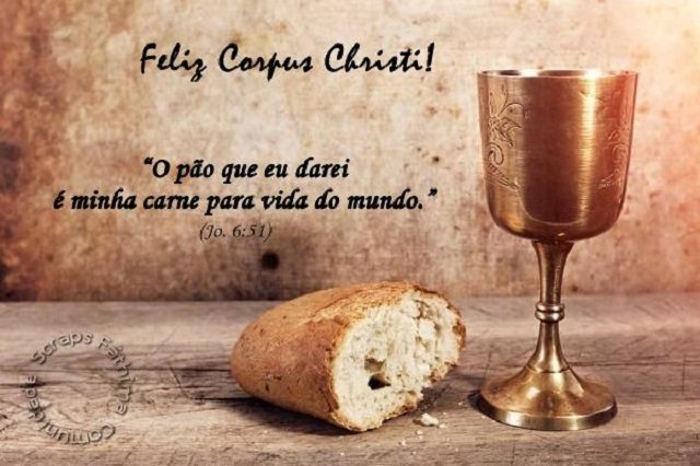 mensagens corpus christi biblia