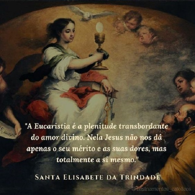 mensagens corpus christi eucaristia