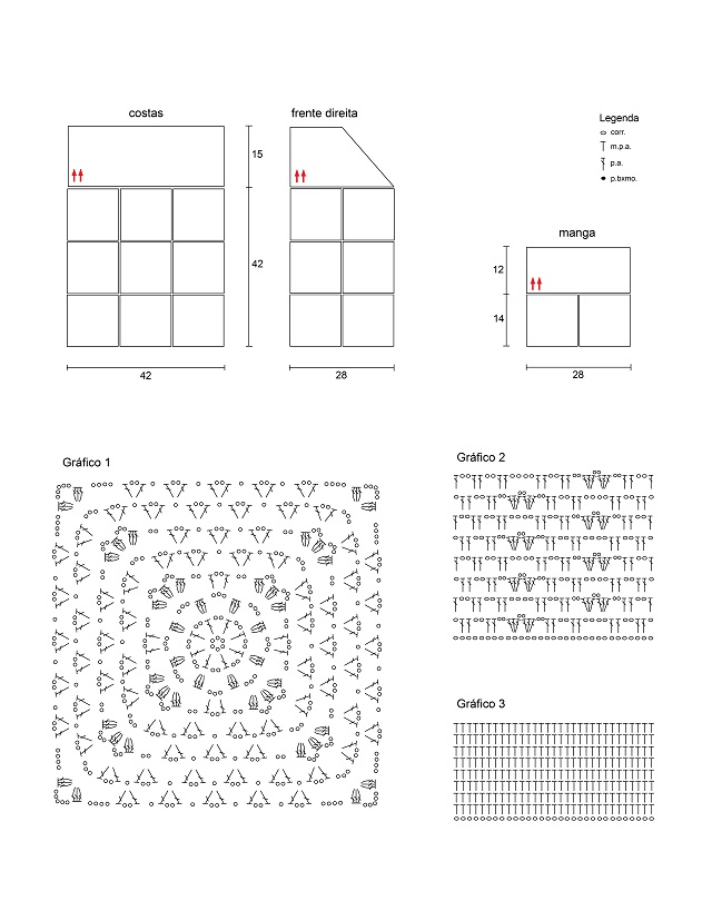 gráficos de crochê para imprimir gratis