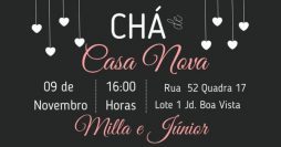 Convite Chá de Casa Nova para Editar: 15 Modelos para Baixar