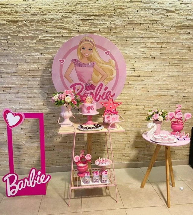 decoração da barbie princesa