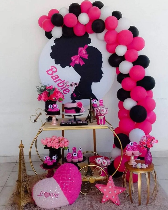 decoracao da barbie