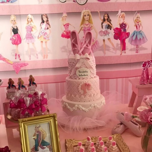 decoração de aniversario barbie