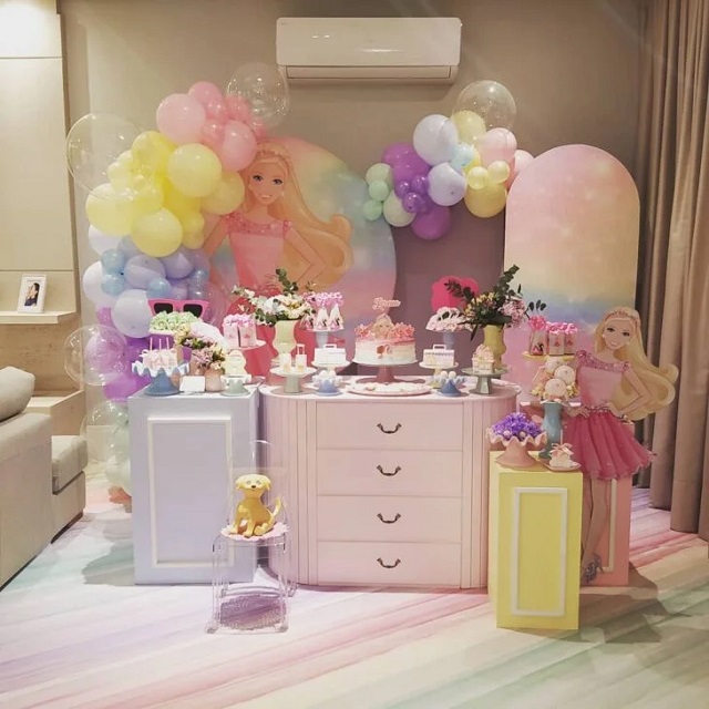 decoração barbie