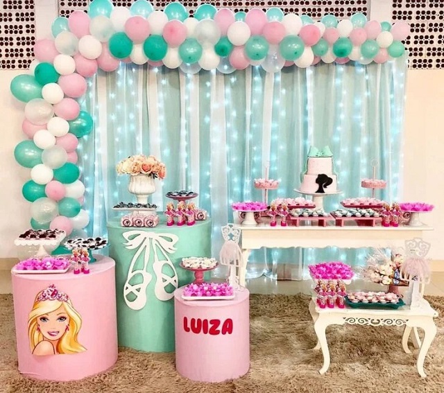 decoração barbie