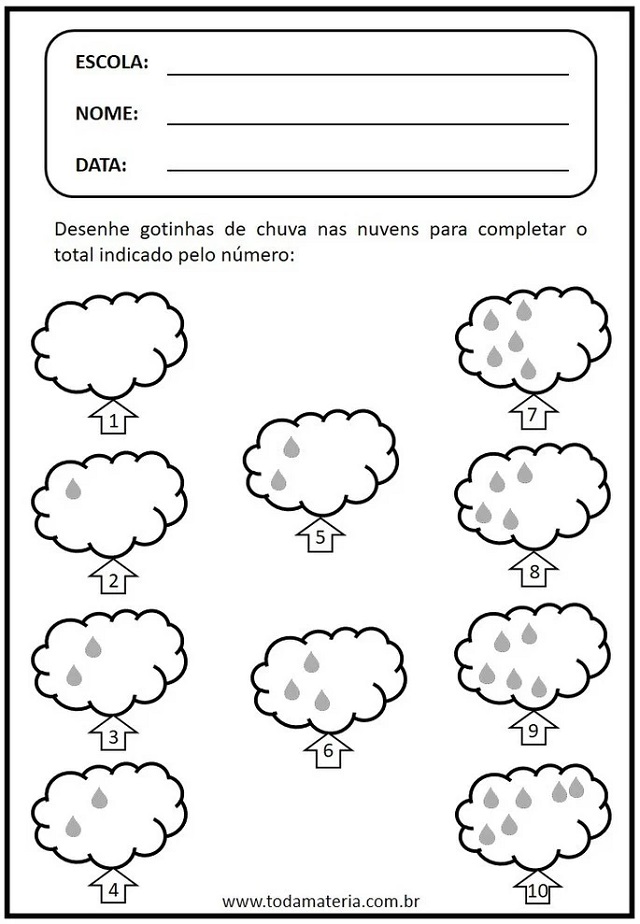 atividades de matematica