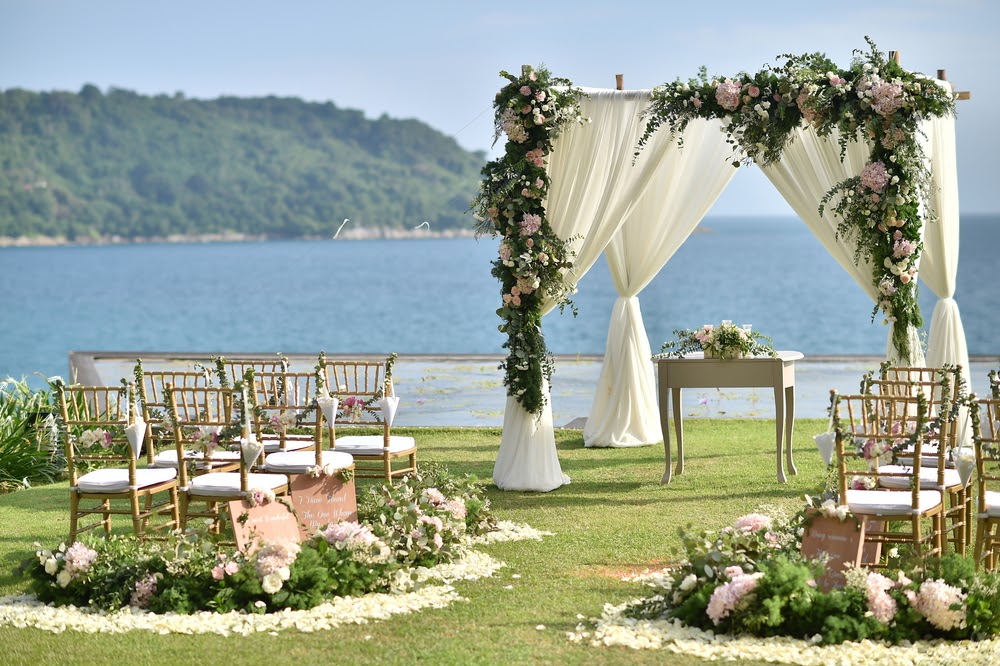 decoração de casamento simples e elegante