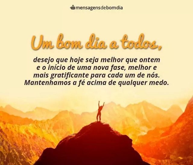 bom dia amor