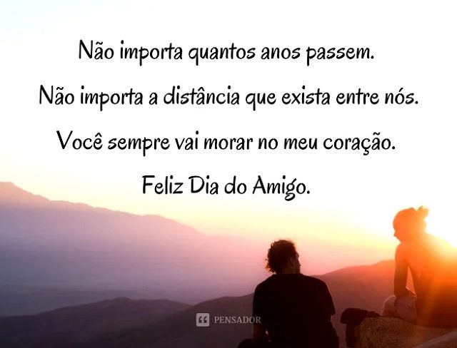 frases dia do amigo