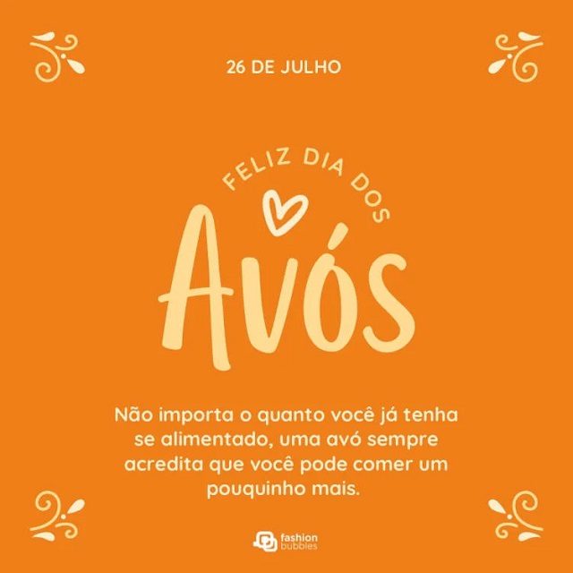 feliz dia da vovó