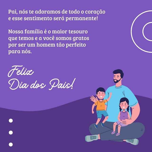 texto para o dia dos pais