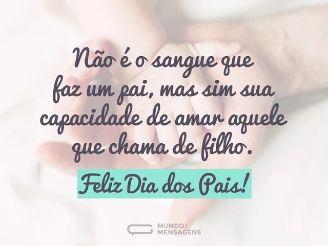 msg dia dos pais