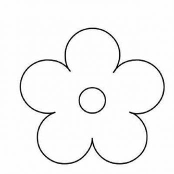 75 Moldes de Flores para Imprimir Gratuitamente | Revista Artesanato