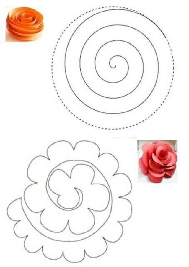 flor espiral