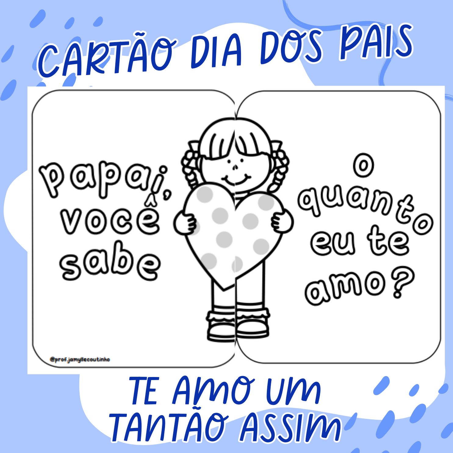 Cartão para o Dia dos Pais: 20 Modelos para Imprimir Gratuitamente ...