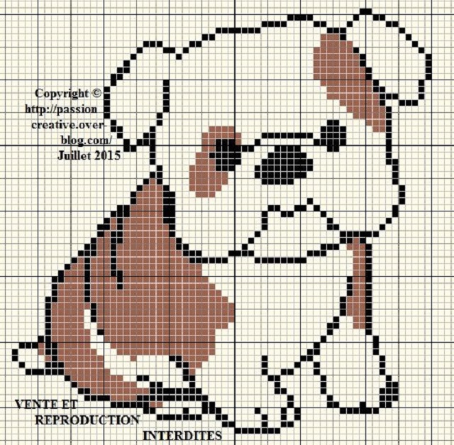 grafico de cachorro para imprimir
