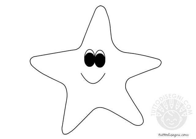 estrela do mar molde