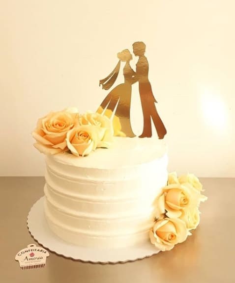 ideias bolo de casamento