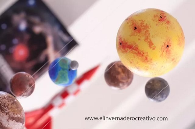 sistema solar maquete