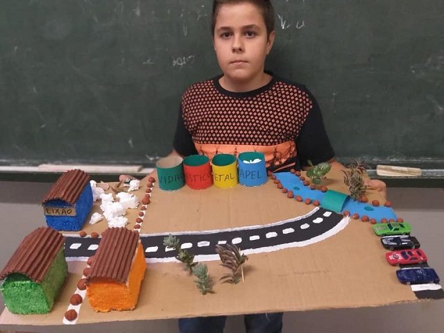 maquete sobre o meio ambiente