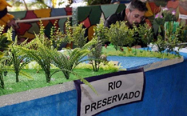 maquete sobre meio ambiente