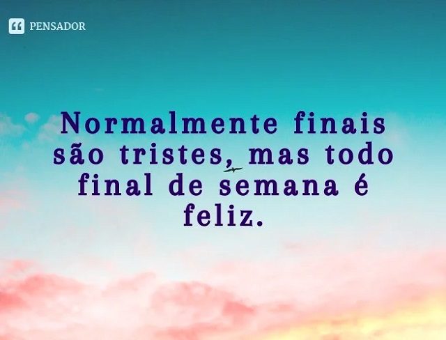 mensagem de bom final de semana para whatsapp