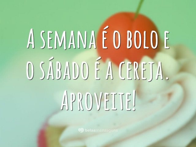 frases bom fim de semana