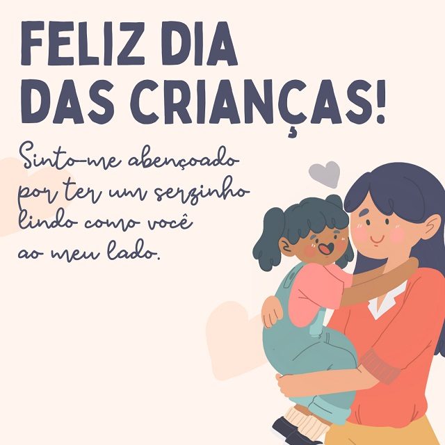 mensagens para dia das criançinhas