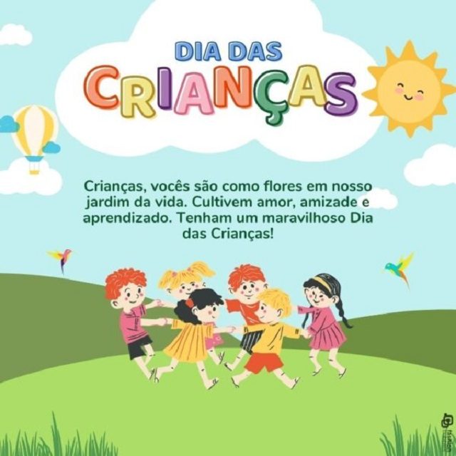 mensagem para os dias das crianças