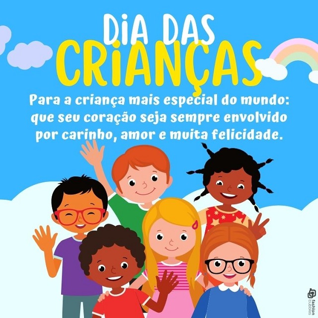 recadinho para o dia das crianças