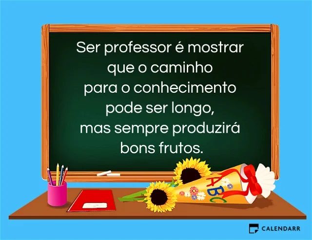 texto para o dia dos professores