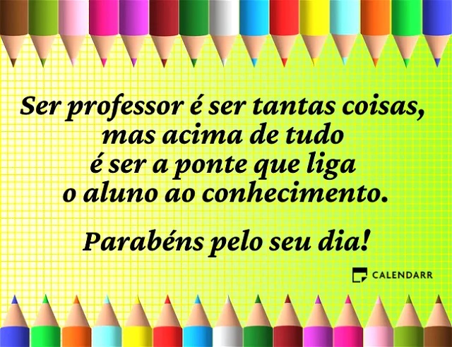 frases do dia dos professores