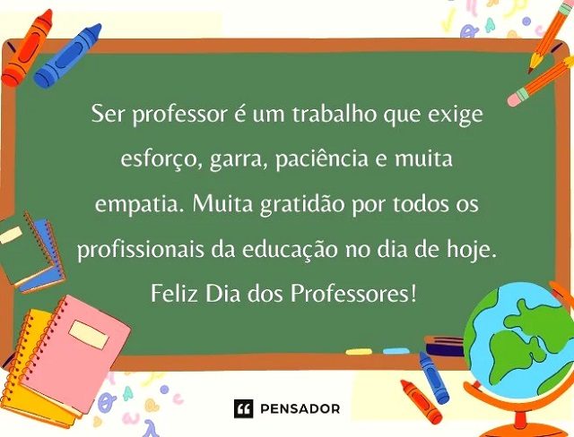 frases de dia dos professores