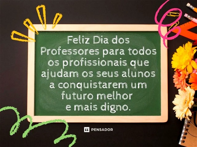 mensagem de dia do professor