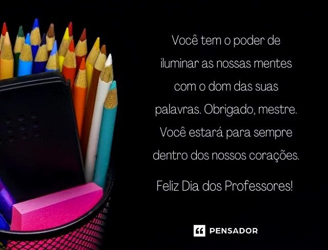 frases feliz dia dos professores