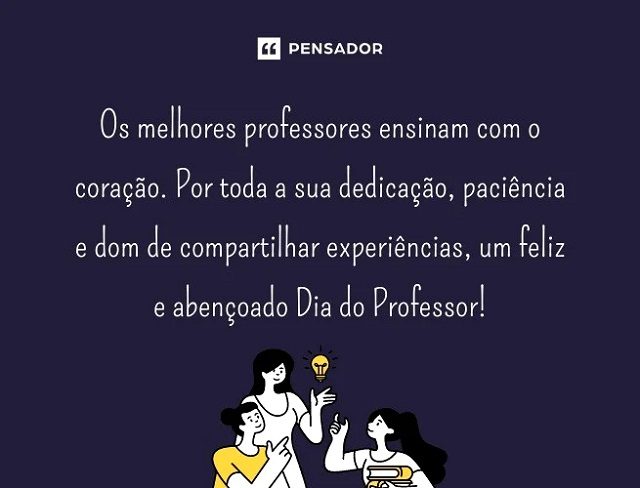 feliz dia do professor frases