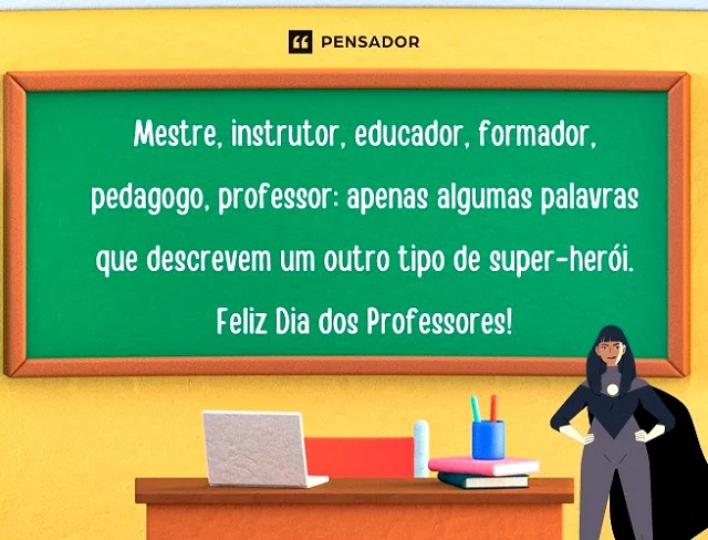 frases sobre o dia do professor