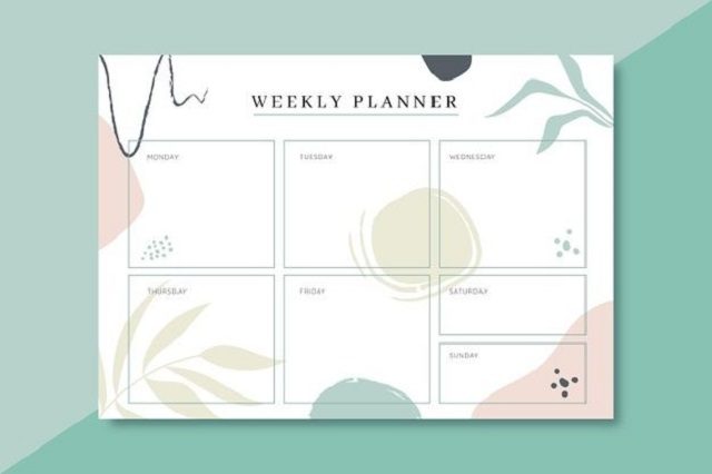 planner semanal download